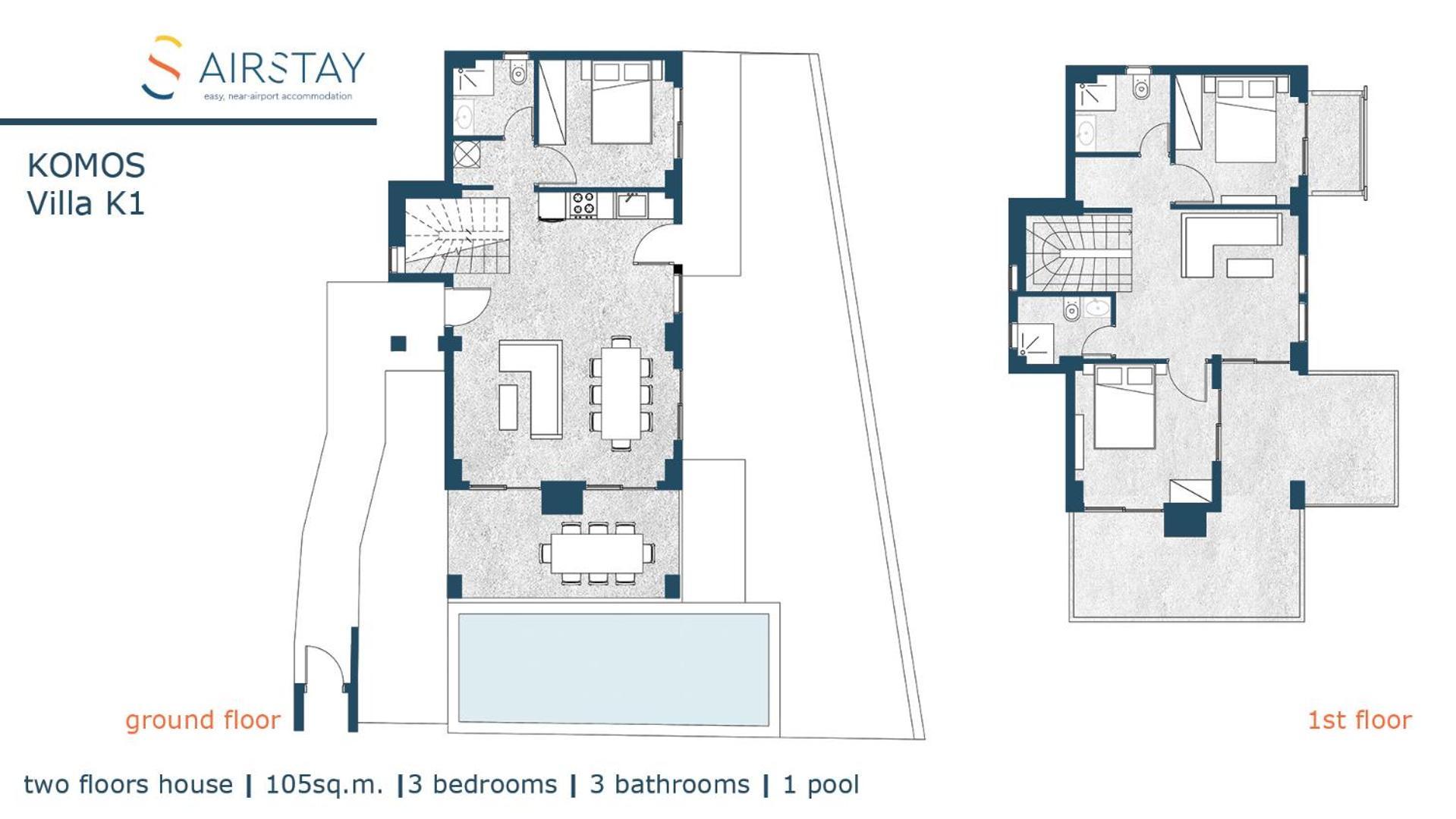 Komos Villas Airport By Airstay Artemida  Zewnętrze zdjęcie